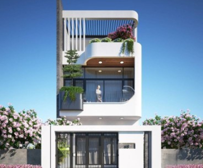 1 Số mẫu thiết kế 3D mặt tiền nhà